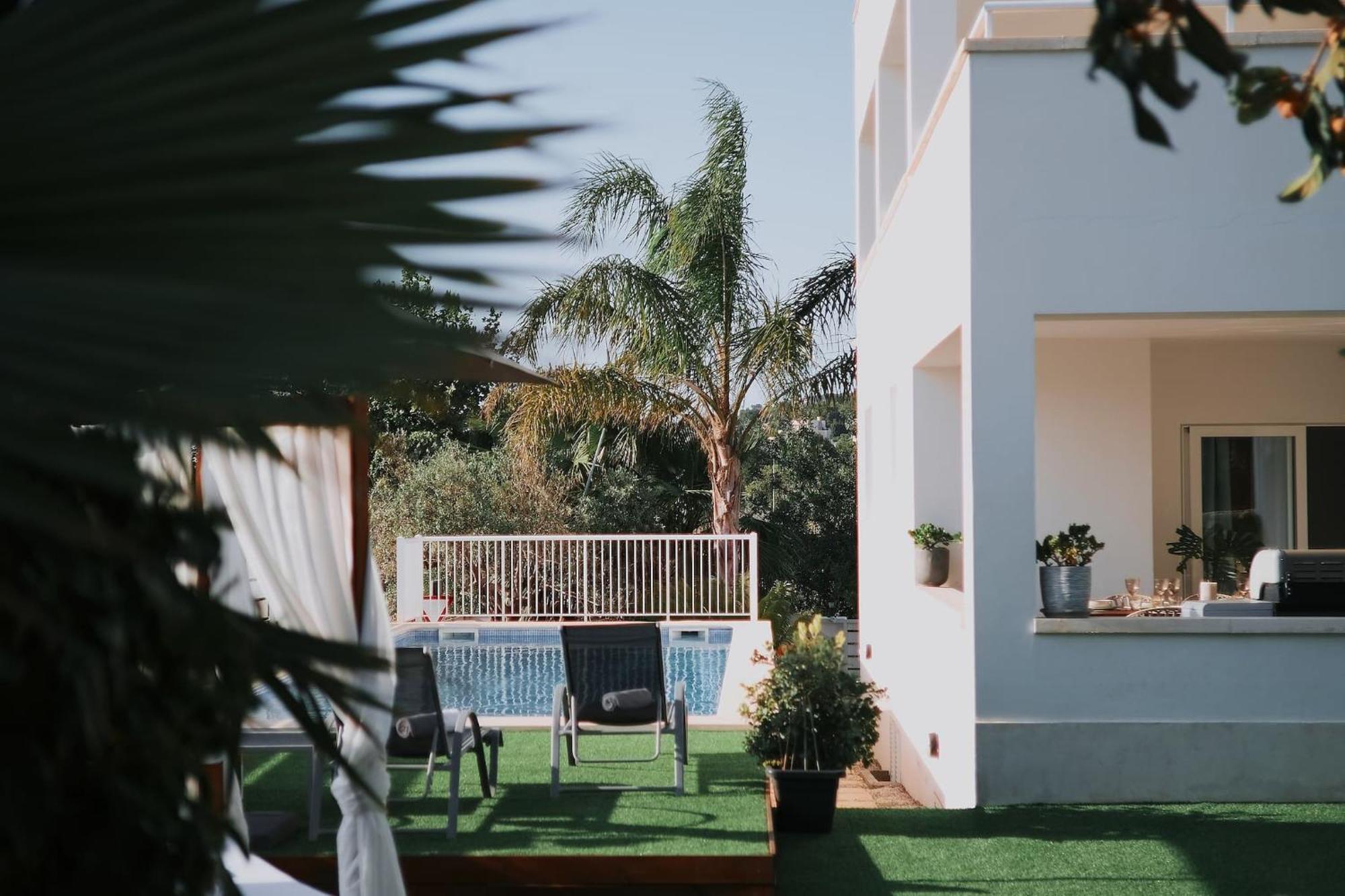 Villa Romeo 2Km From Ibiza Town And 1Km From Talamanca Beach Santa Eularia des Riu Exterior photo